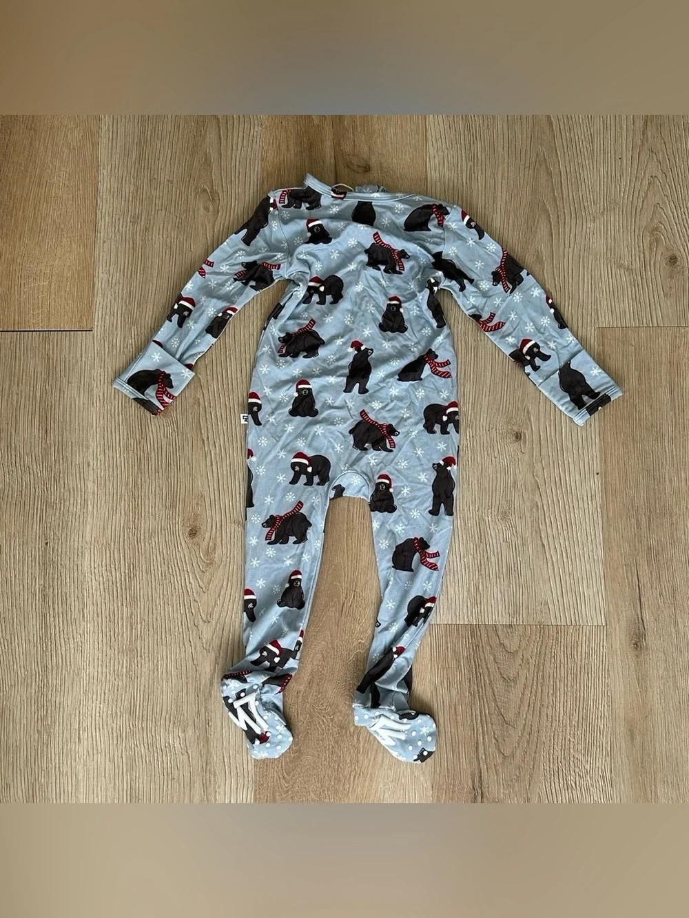 Little Worldz Bear Zipper Footie